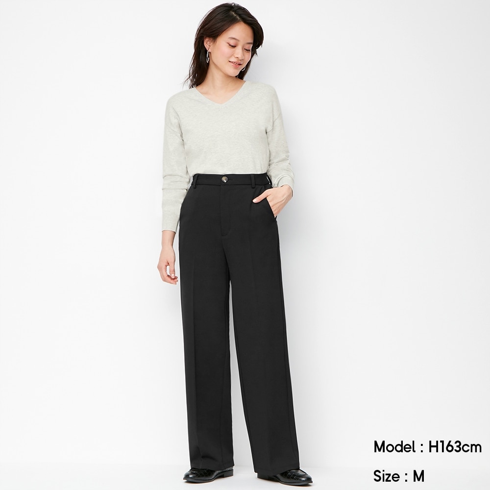（GU）カットソーカラースラックス+EC(股下長め71.5～73.5cm)のサムネイル