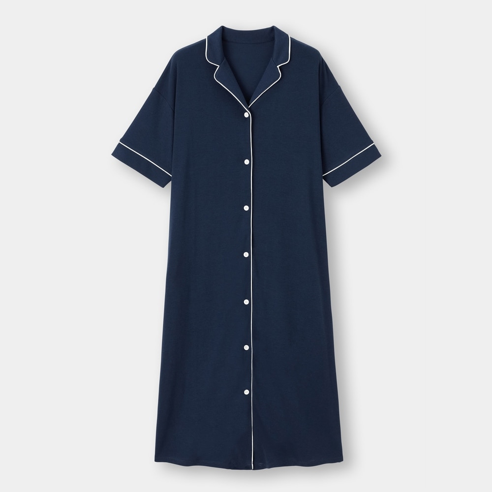 Gu公式 ハニーブレンドパジャマワンピース 半袖 X ファッション通販サイト