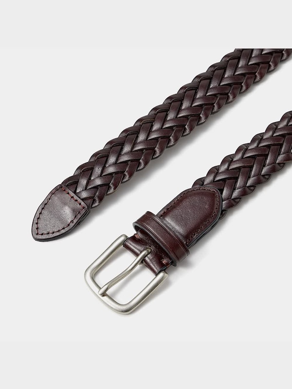 リサイ クルレザーメッシュベルト