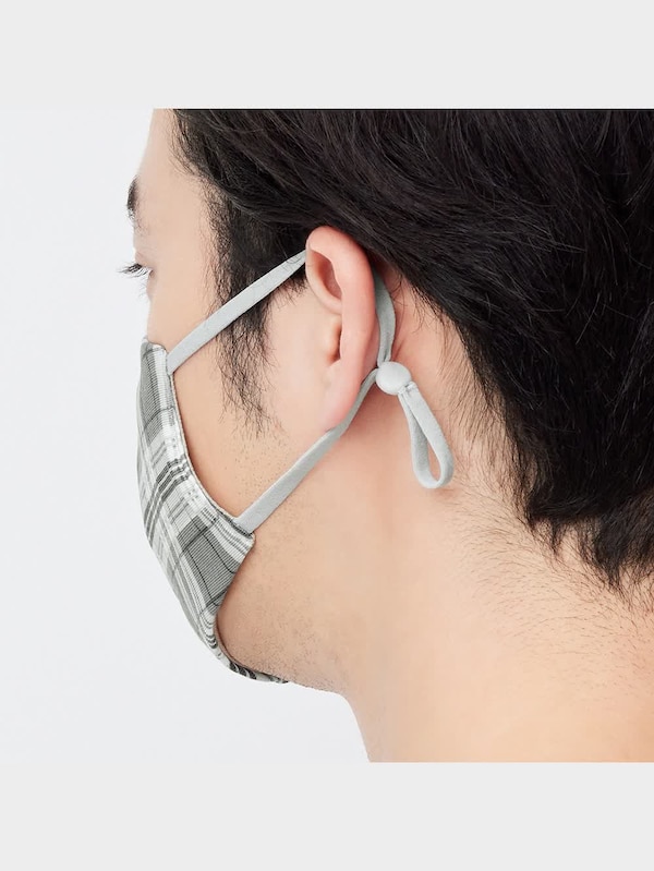 高機能フィルター入りFASHION MASK(STYLE DRY素材使用)チェック