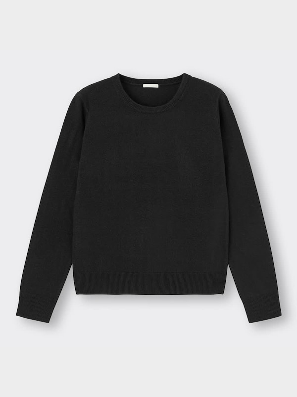 ソフトリッチクルーネックセーター(長袖)