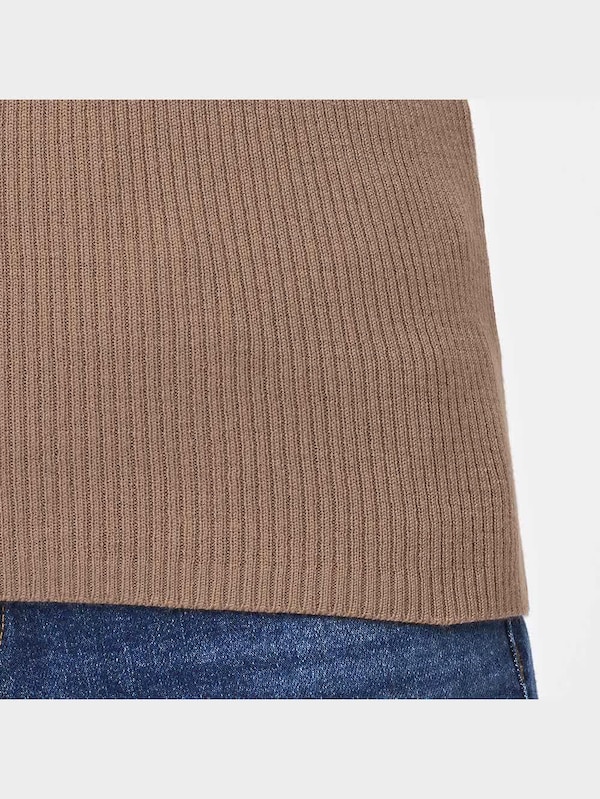 リブタートルネックセーター(長袖)