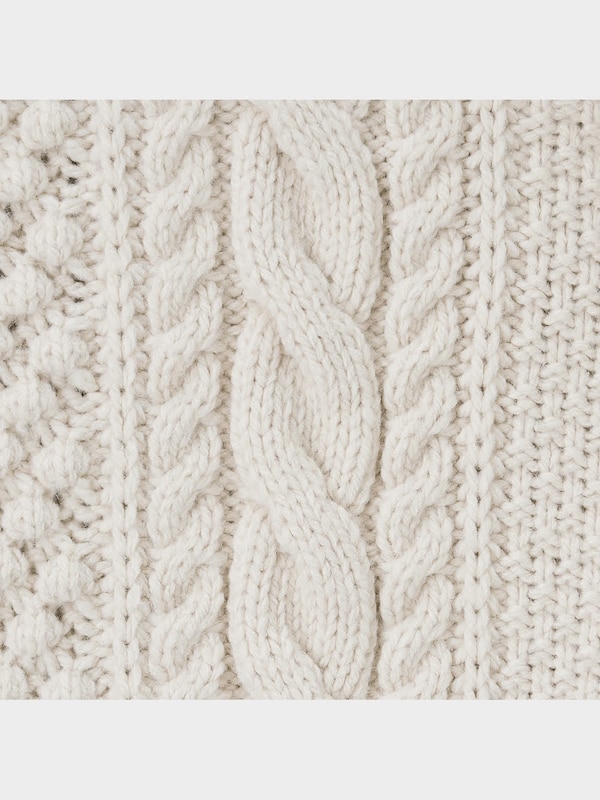 ケーブルコクーンカーディガン(長袖)