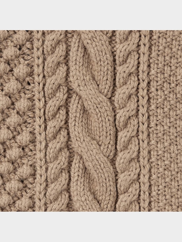 ケーブルコクーンカーディガン(長袖)