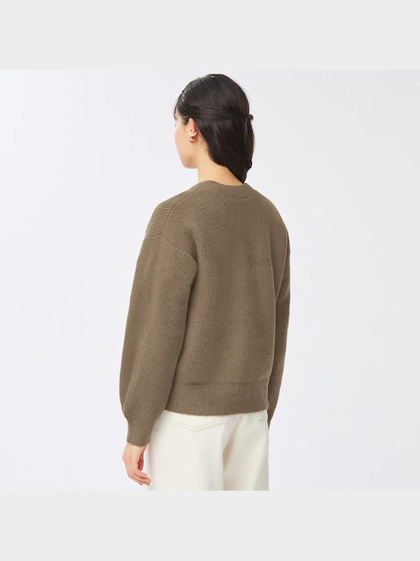 パフィータッチパフスリーブカーディガン(長袖)