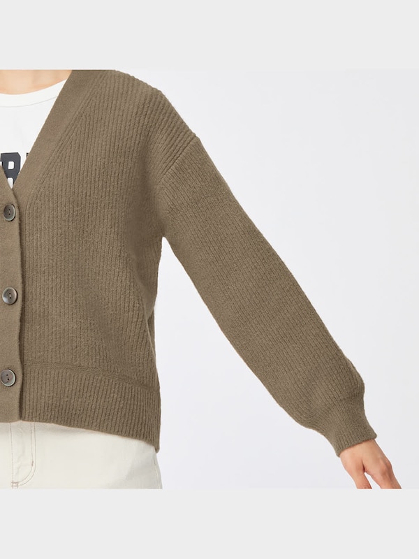 パフィータッチパフスリーブカーディガン(長袖)