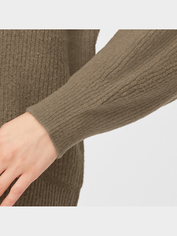 パフィータッチパフスリーブカーディガン(長袖)