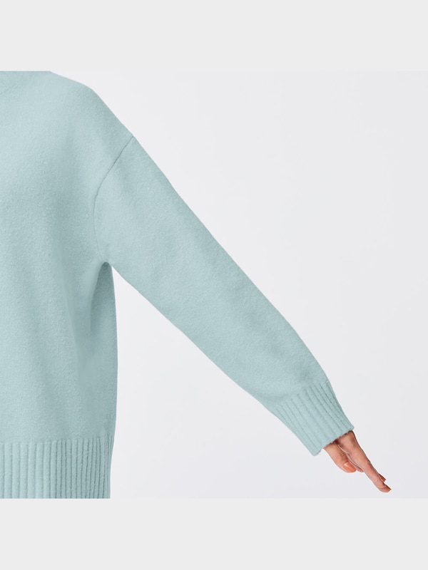 パフィー��タッチオーバーサイズハイネックチュニック(長袖)