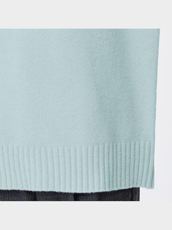 パフィータッチオーバーサイズハイネックチュニック(長袖)