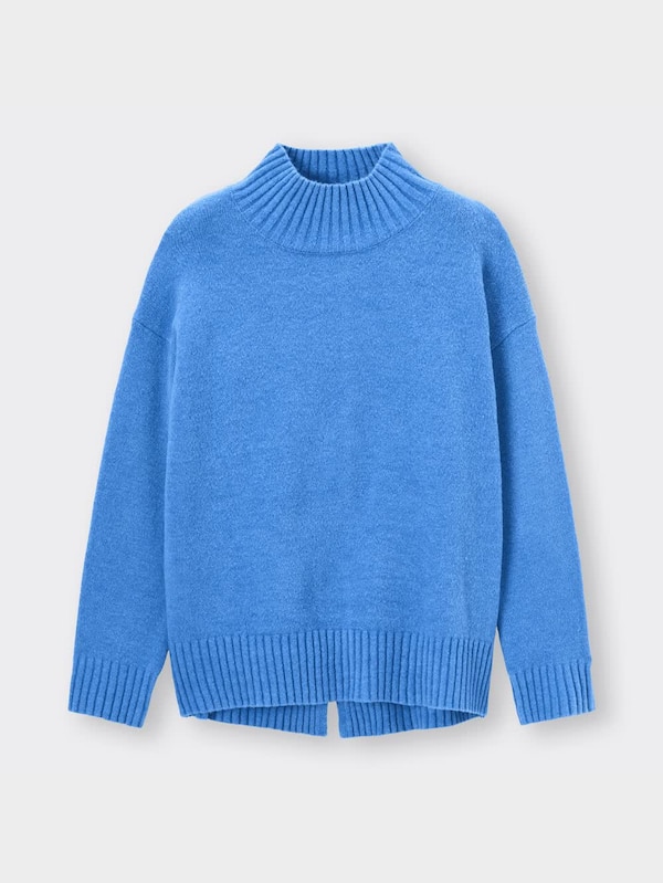 GU公式 | パフィータッチオーバーサイズハイネックチュニック(長袖) 