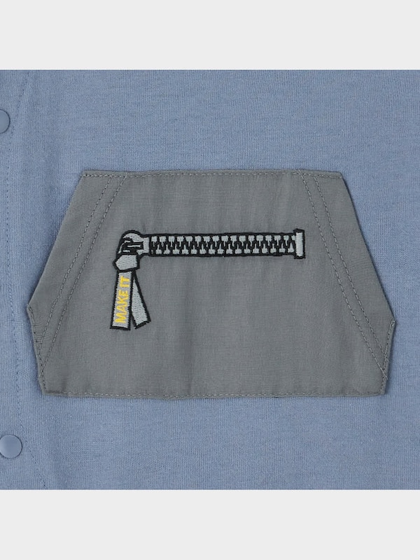 BABY(NEWBORN)カバーオール(半袖)(ポケット)+E