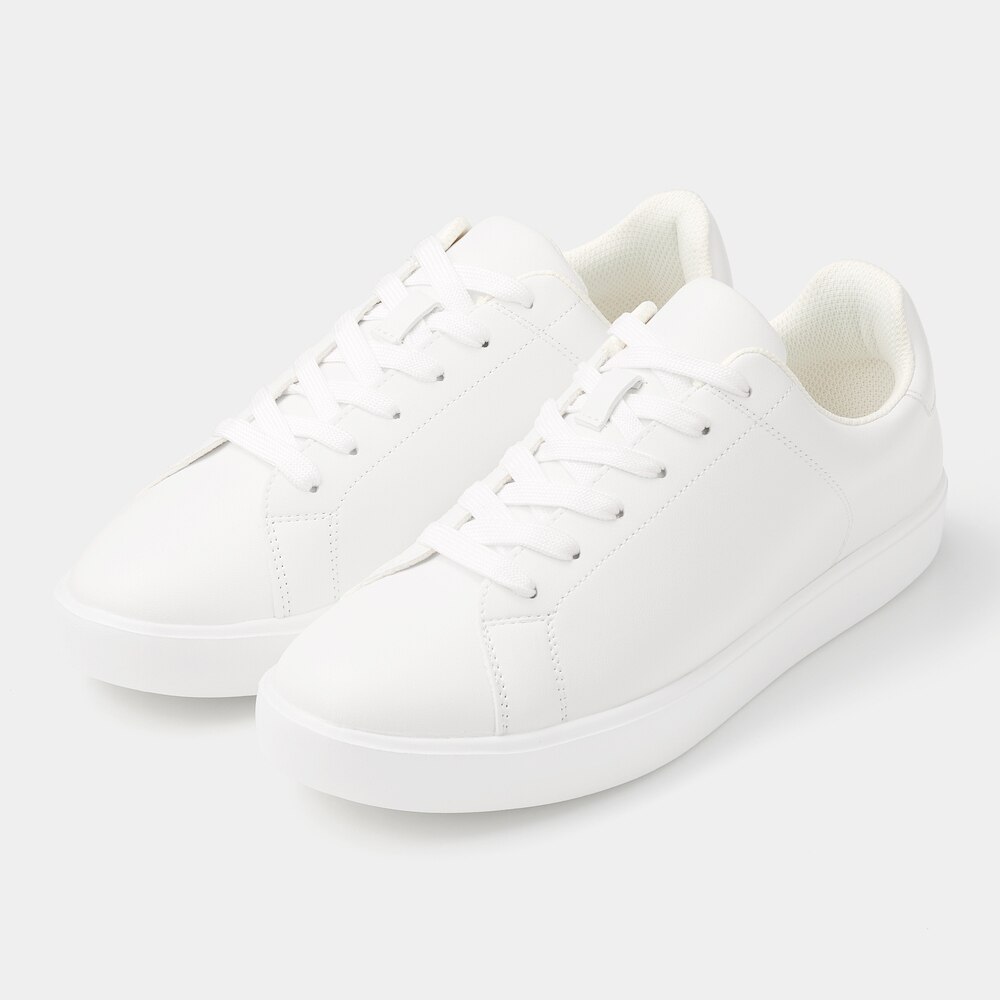 Gu公式 ライトソールレザータッチスニーカー E ファッション通販サイト