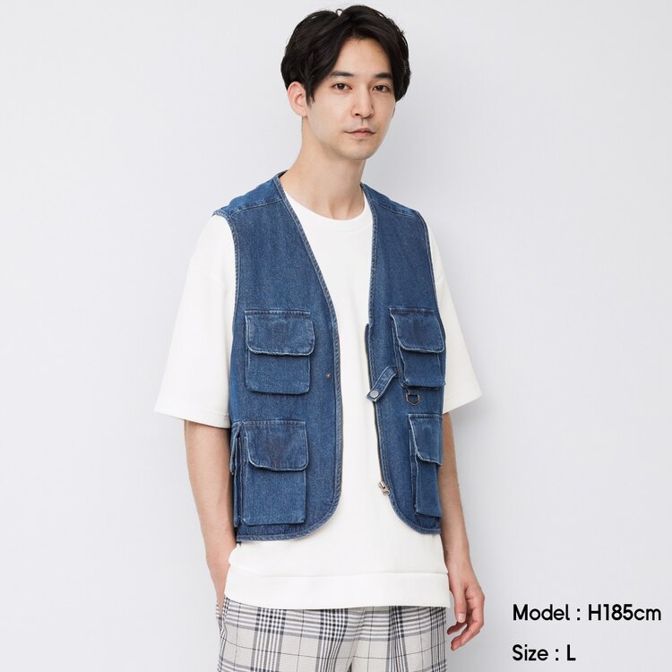 Gu公式 デニムユーティリティベストnt X ファッション通販サイト Gu公式 デニムユーティリティベストnt X ファッション通販サイト
