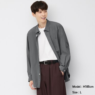 カジュアルシャツ Men メンズ Gu ジーユー 公式通販オンラインストア