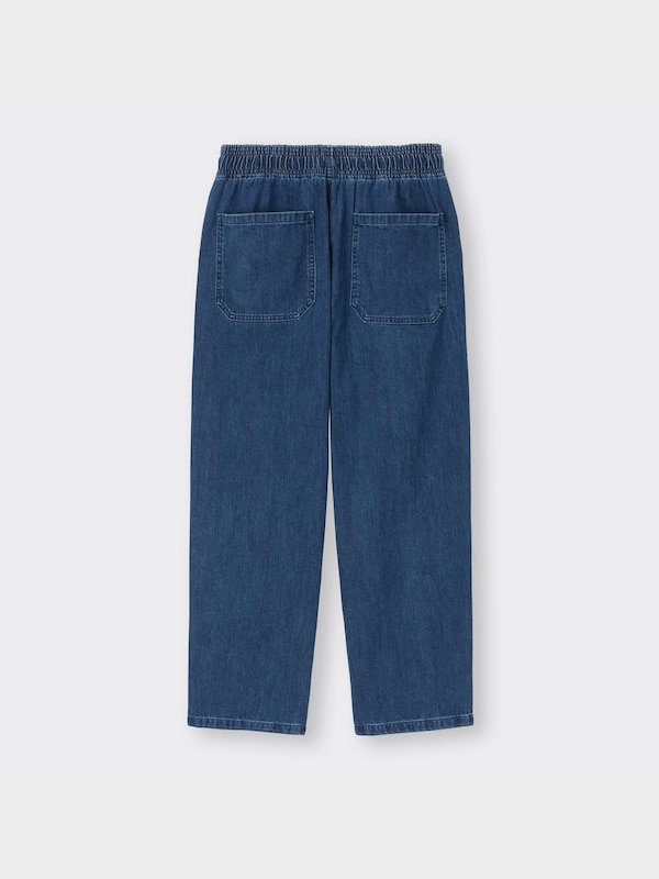 デニムシェフパンツ(セットアップ可能)