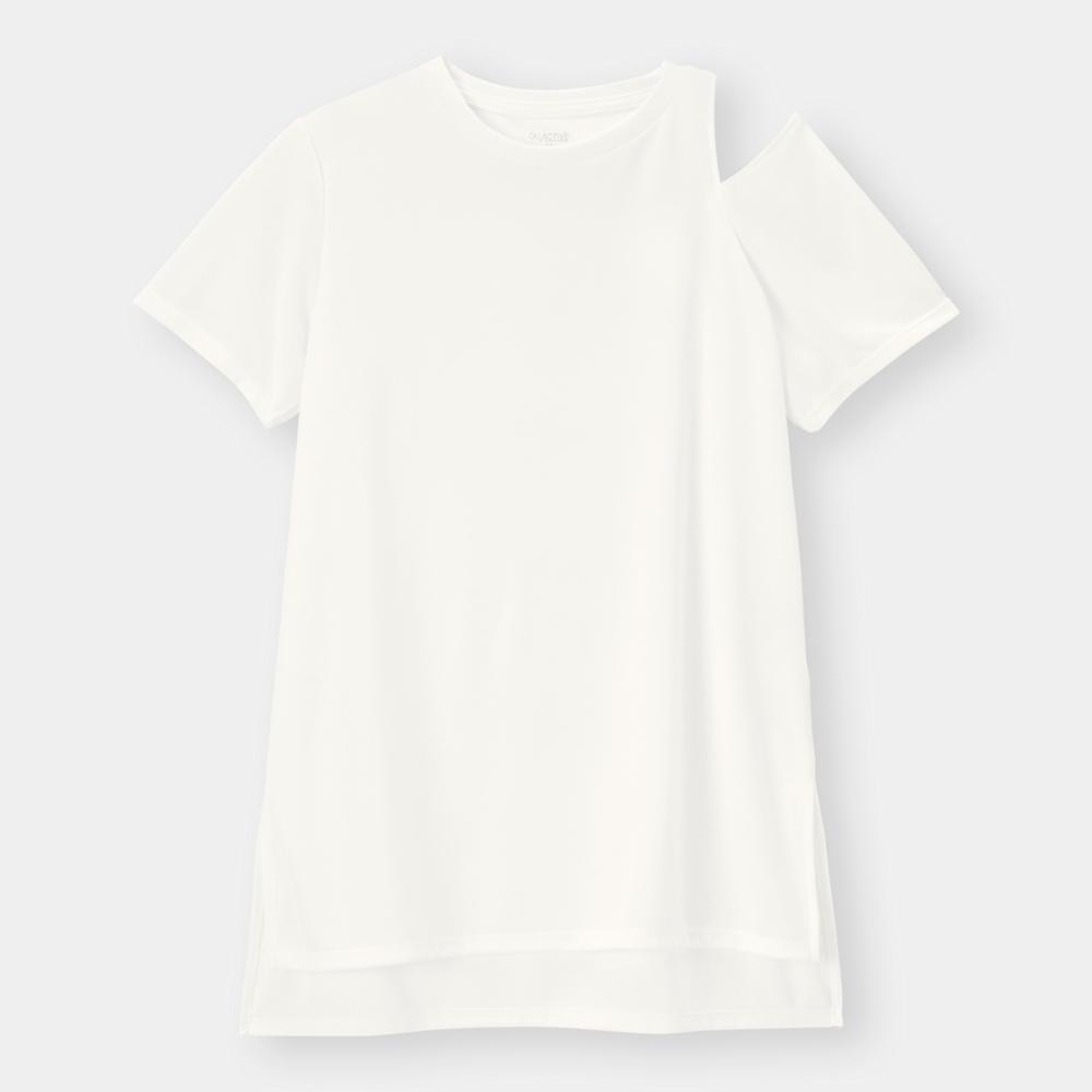 （GU）メッシュカットアウトチュニック(半袖)GA+Eのサムネイル