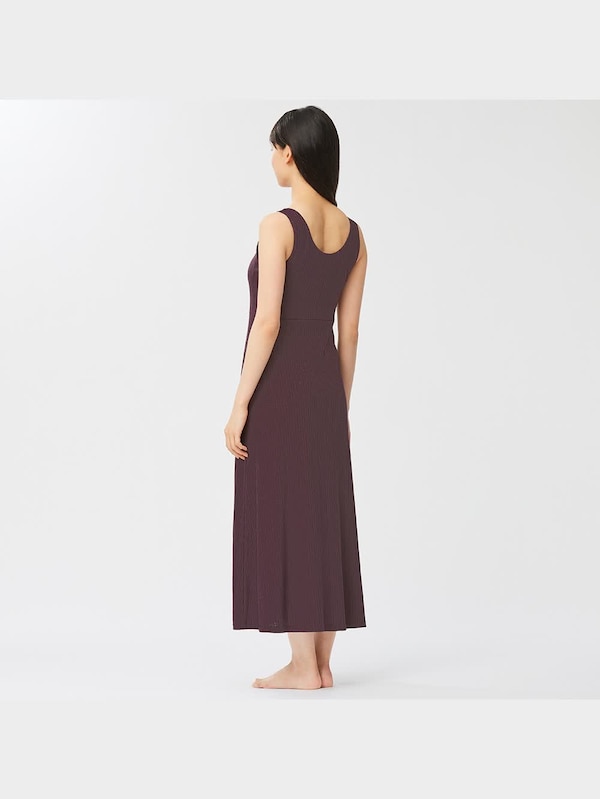 ブラフィールリブラウンジワンピース(ノースリーブ)+E