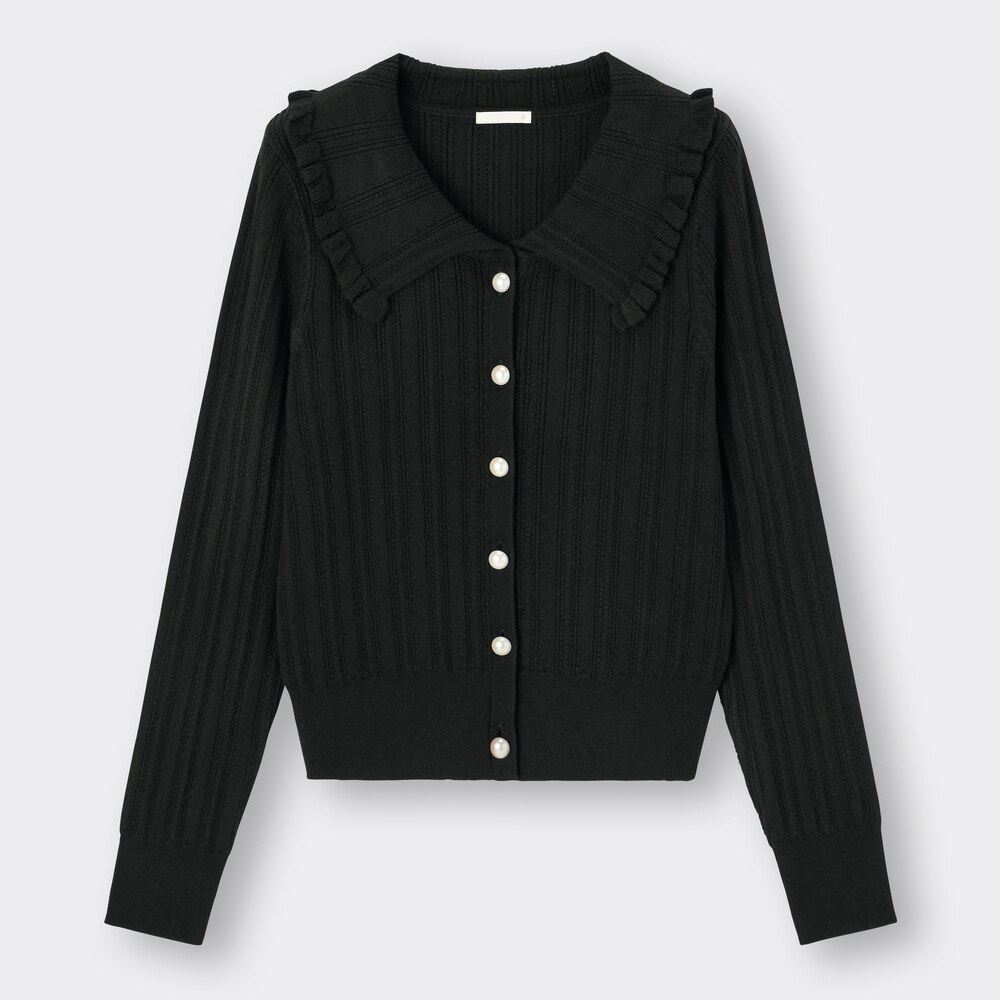 （GU）レーシーカーディガン(長袖)YG+Xのサムネイル