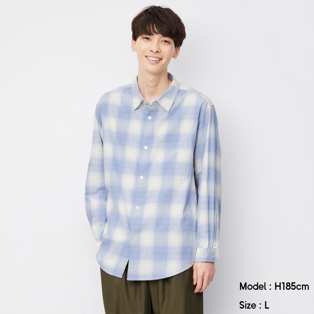 カジュアルシャツ Men メンズ Gu ジーユー 公式通販オンラインストア