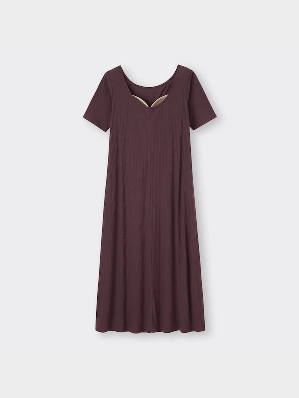 ブラフィールリブラウンジワンピース(半袖)+E