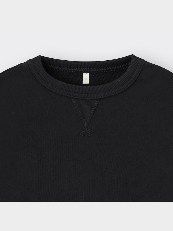 KIDS(男女兼用)クルーネックスウェットプルオーバー(長袖)