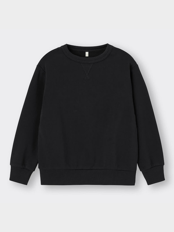 KIDS(男女兼用)クルーネックスウェットプルオーバー(長袖)