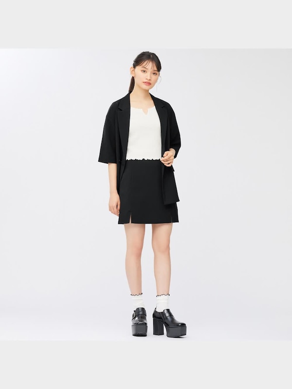 スリットミニスカートOSB+EC(セットアップ可能)