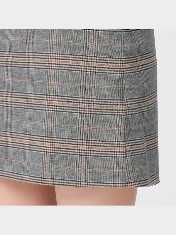 チェックミニスカートOSB+EC(セットアップ可能)