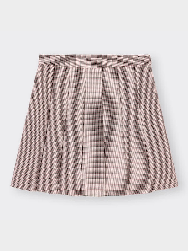 プリーツミニスカート(チェック)YG+X
