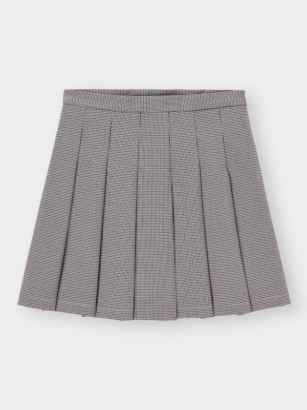 プリーツミニスカート(チェック)YG+X