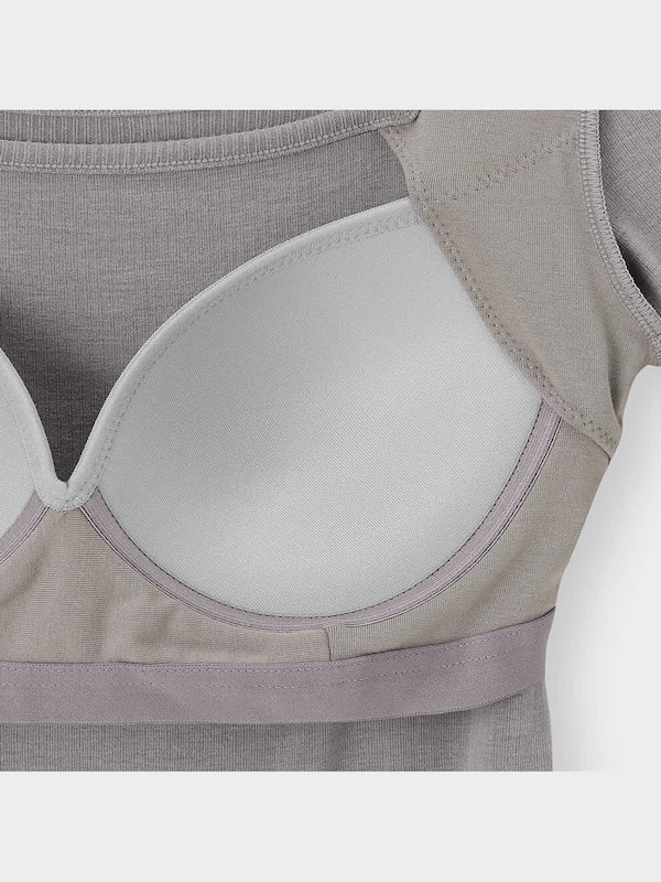 スタイルヒートブラフィールスクエアネックT(長袖)