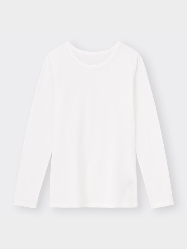 スタイルヒートエクストラクルーネックT(長袖)