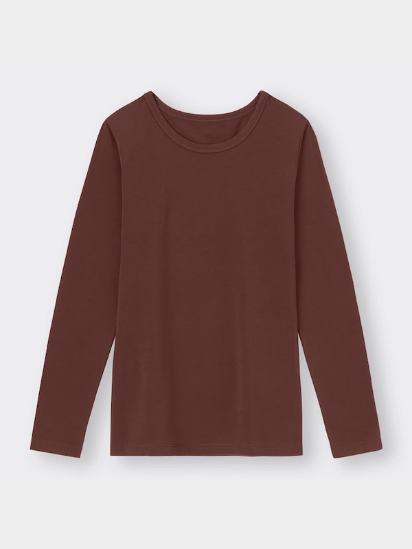 スタイルヒートエクストラクルーネックT(長袖)