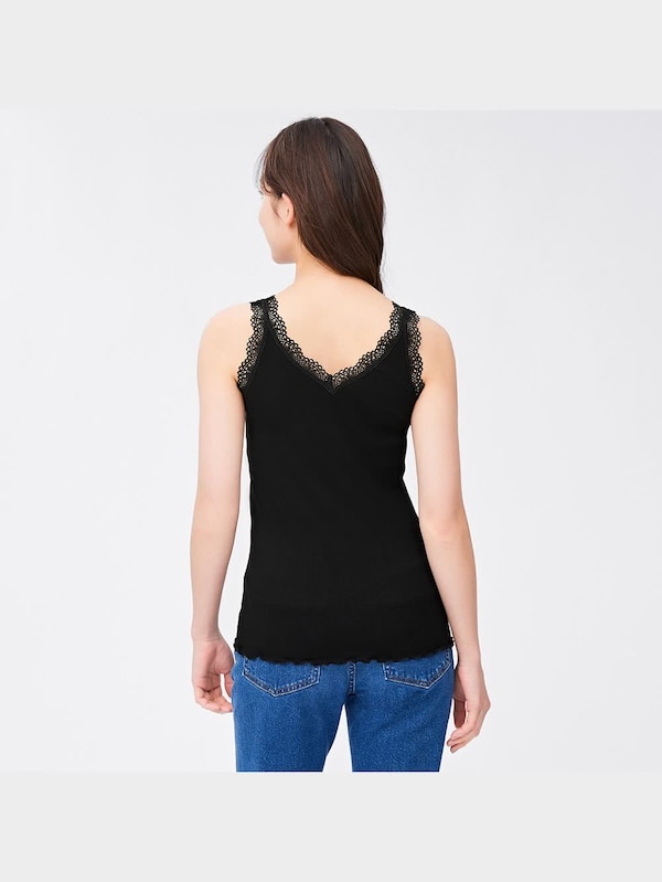 スタイルヒートリブレースタンクトップ+E