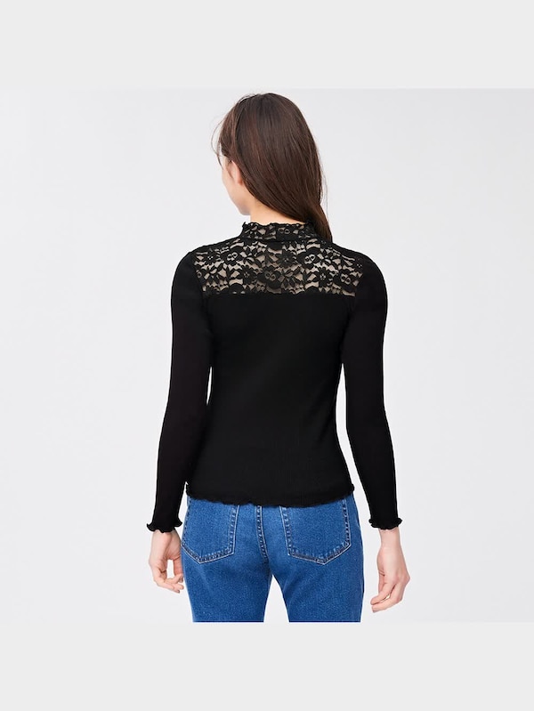 スタイルヒートリブレースハイネックT(長袖)