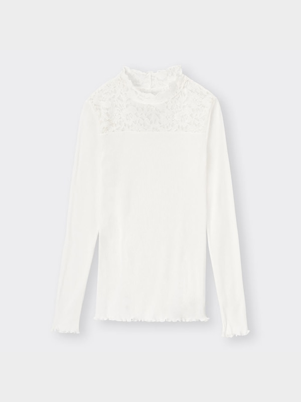 スタイルヒートリブレースハイネックT(長袖)