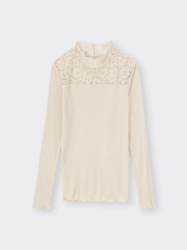 スタイルヒートリブレースハイネックT(長袖)