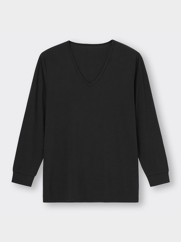 スタイルヒートVネックT(9分袖)