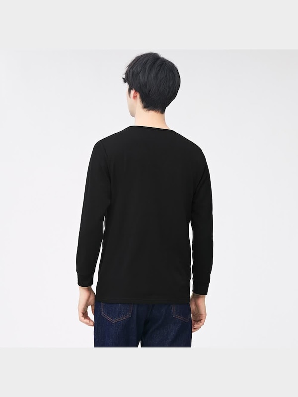 スタイルヒートエクストラVネックT(9分袖)