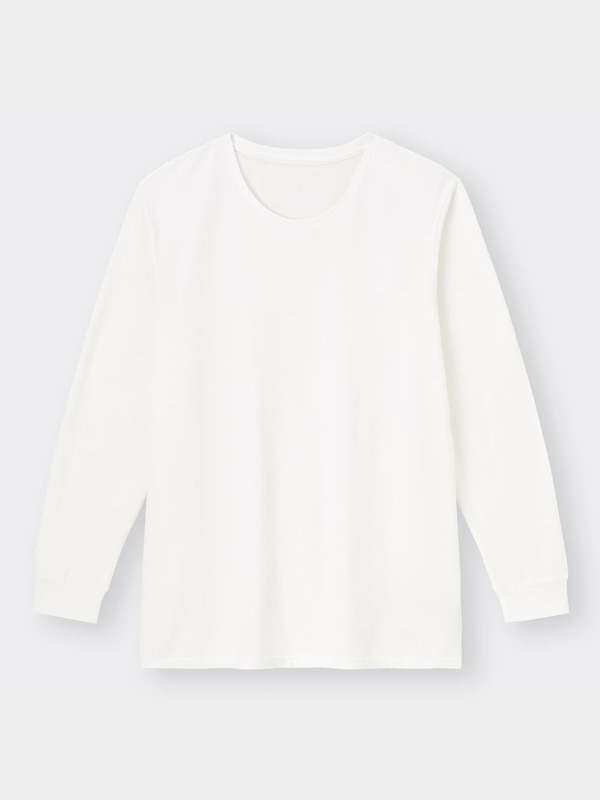 スタイルヒートエクストラクル�ーネックT(9分袖)