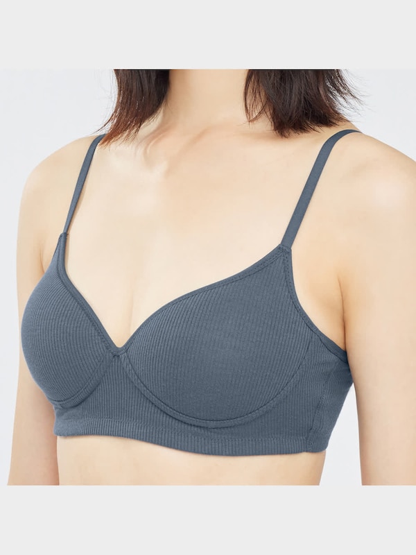 ナチュラルノンワイヤーブラ(リブ)+E(セットアップ可能)