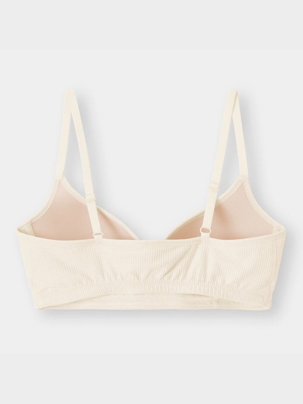 ナチュラルノンワイヤーブラ(リブ)+E(セットアップ可能)
