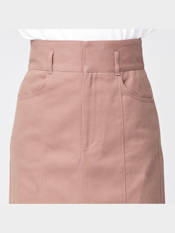 ハイウエストスリットナロースカートQ