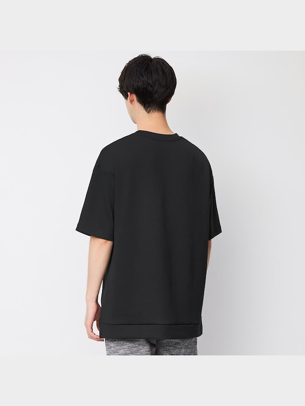 ドライダブルフェイスビッグプルオーバー(5分袖)(セットアップ可能)