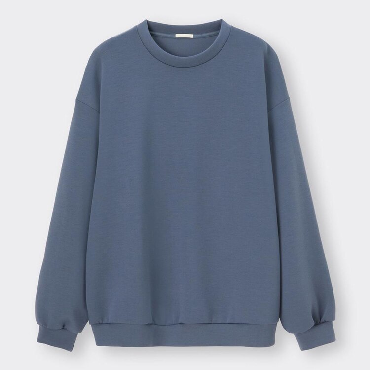 Gu公式 ダブルフェイスビッグプルオーバー 長袖 ファッション通販サイト