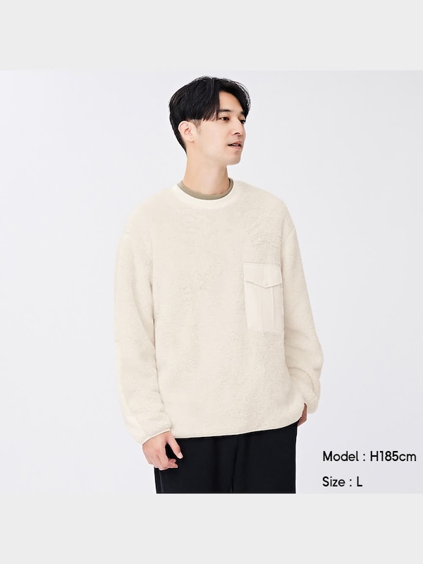 フリーシーフリースコンビネーションプルオーバー(長袖)