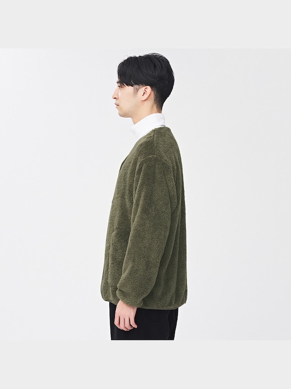 フリーシーフリースコンビネーション カーディガン(長袖)