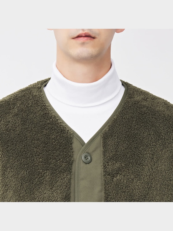 フリーシーフリースコンビネーションカーディガン(長袖)