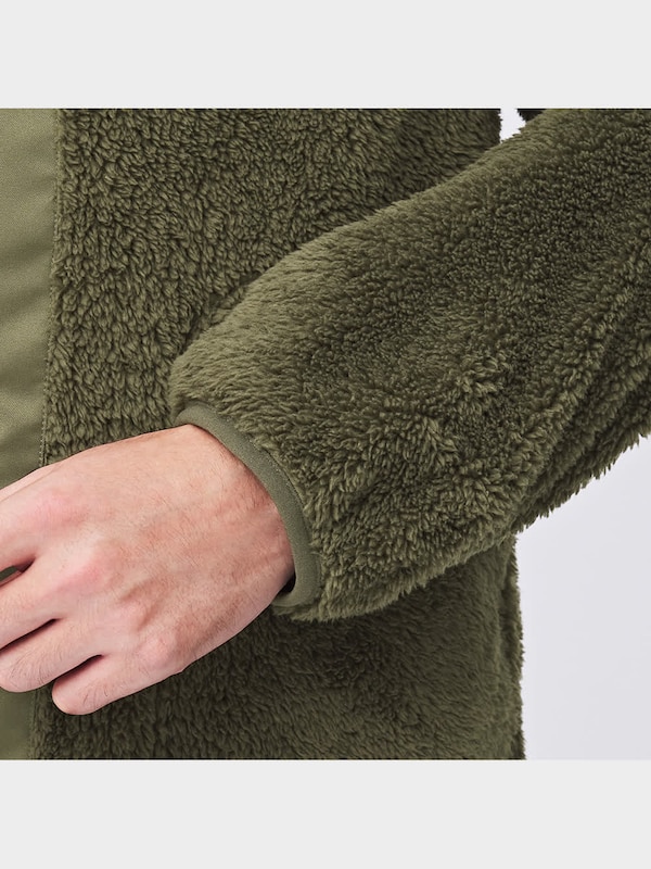 フリーシーフリースコンビネーションカーディガン(長袖)