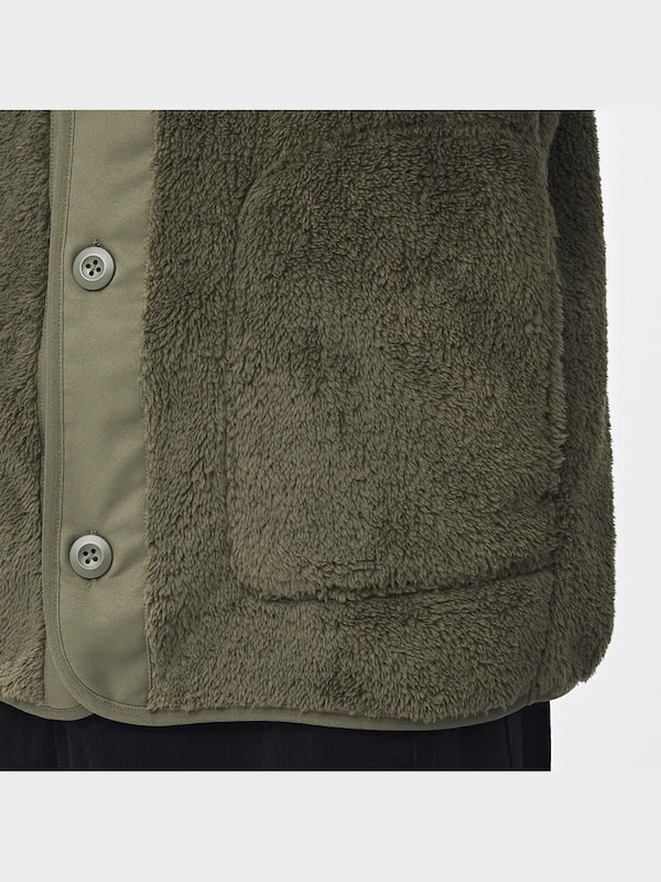 フリーシーフリースコンビネーションカーディガン(長袖)